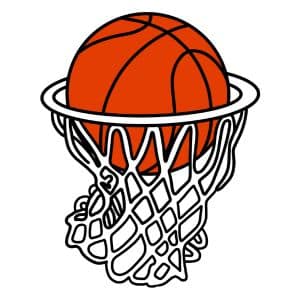 תמונה של כדור בתוך סל